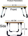 Laptop Table with Cup Holder, Study Table, Bed Table, Breakfast Table, Foldable & Portable - WoodenTwist