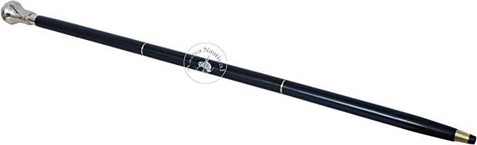 Antique Brass Walking Cane Stick