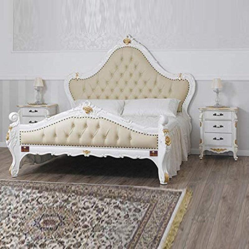Hand-Carved White Elegance
