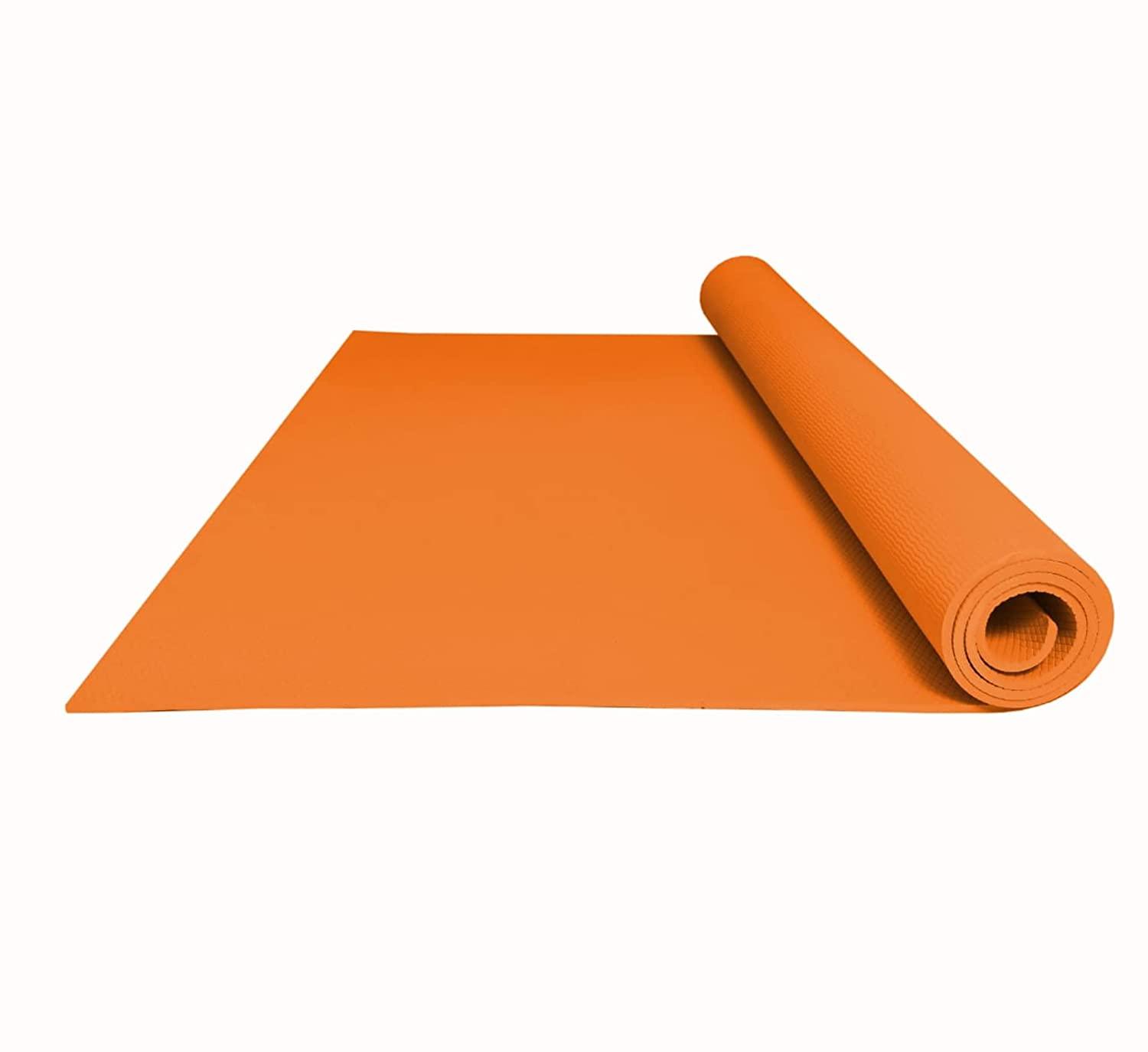 Yoga Mat with Anti-slip Texture for Men & Women with 4mm Thickness- Comfortable - WoodenTwist