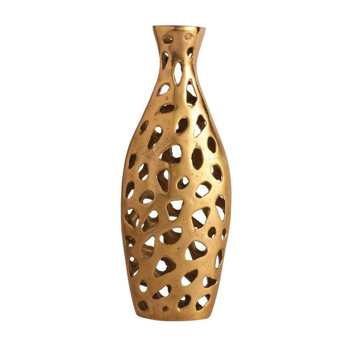 Sophia Floral Vase Medium In Raw - WoodenTwist