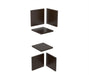 Estante Wall Mount Book Shelf Rack/Display Case - WoodenTwist