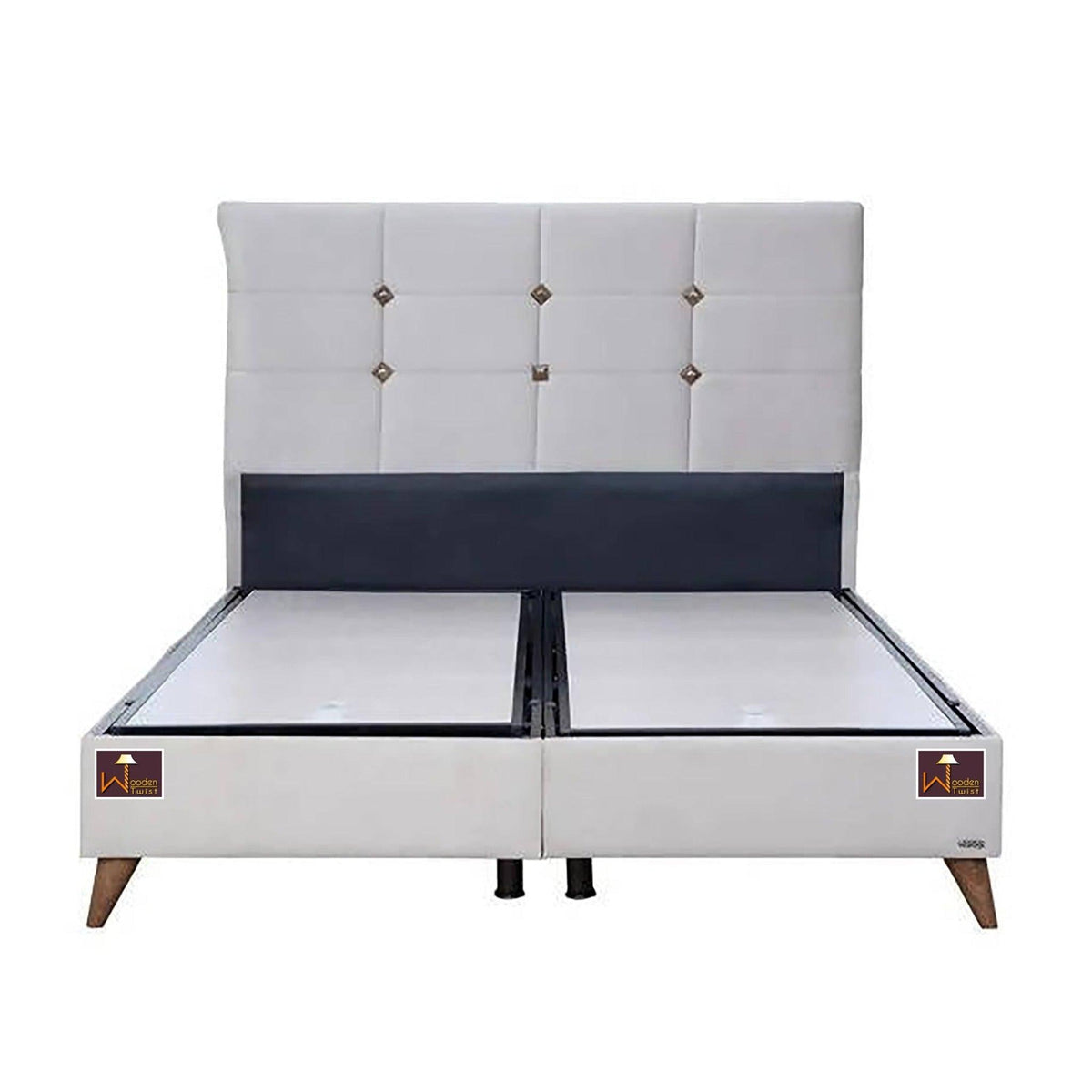 Queen Upholstered Storage Bed