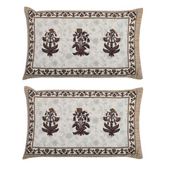 Rajasthani Jaipuri Classy Cotton Block Print bed sheets - WoodenTwist