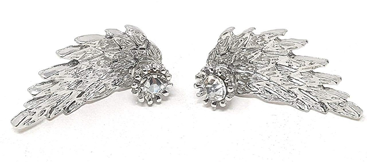 Angel Wing Earrings | Harpstone Jewelry - HARPSTONE