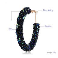 Alloy earrings