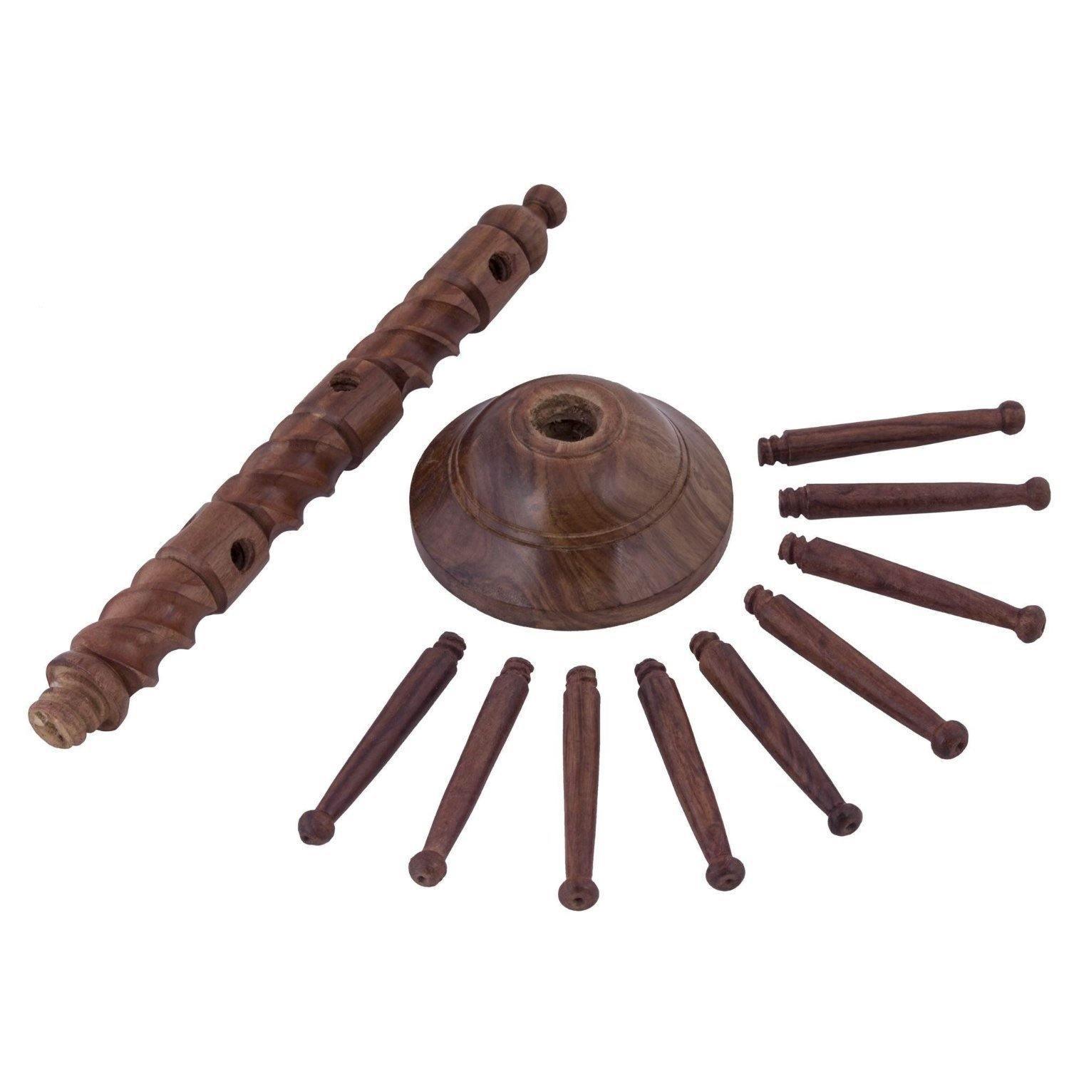 Wooden Handicrafted Wooden Bangle Stand - WoodenTwist