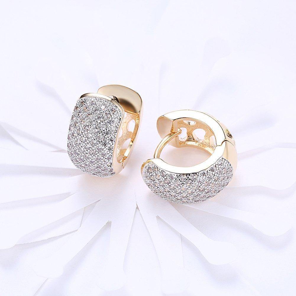 gold plated earrings