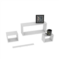 Rafuf Wooden Floating Wall Shelf with 4 Shelves - WoodenTwist