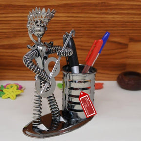 Metal Bandsman Pen Pencil Holder - WoodenTwist
