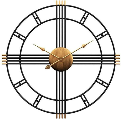Moisture-Proof, Dustproof Metal Wall Clock - WoodenTwist