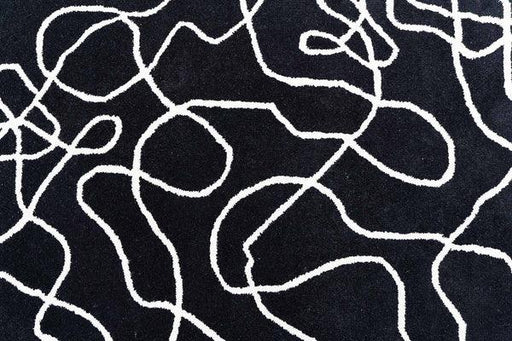 Turmoil Wool Rug Runner for Bedroom/Living Area/Home with Anti Slip Backing - WoodenTwist