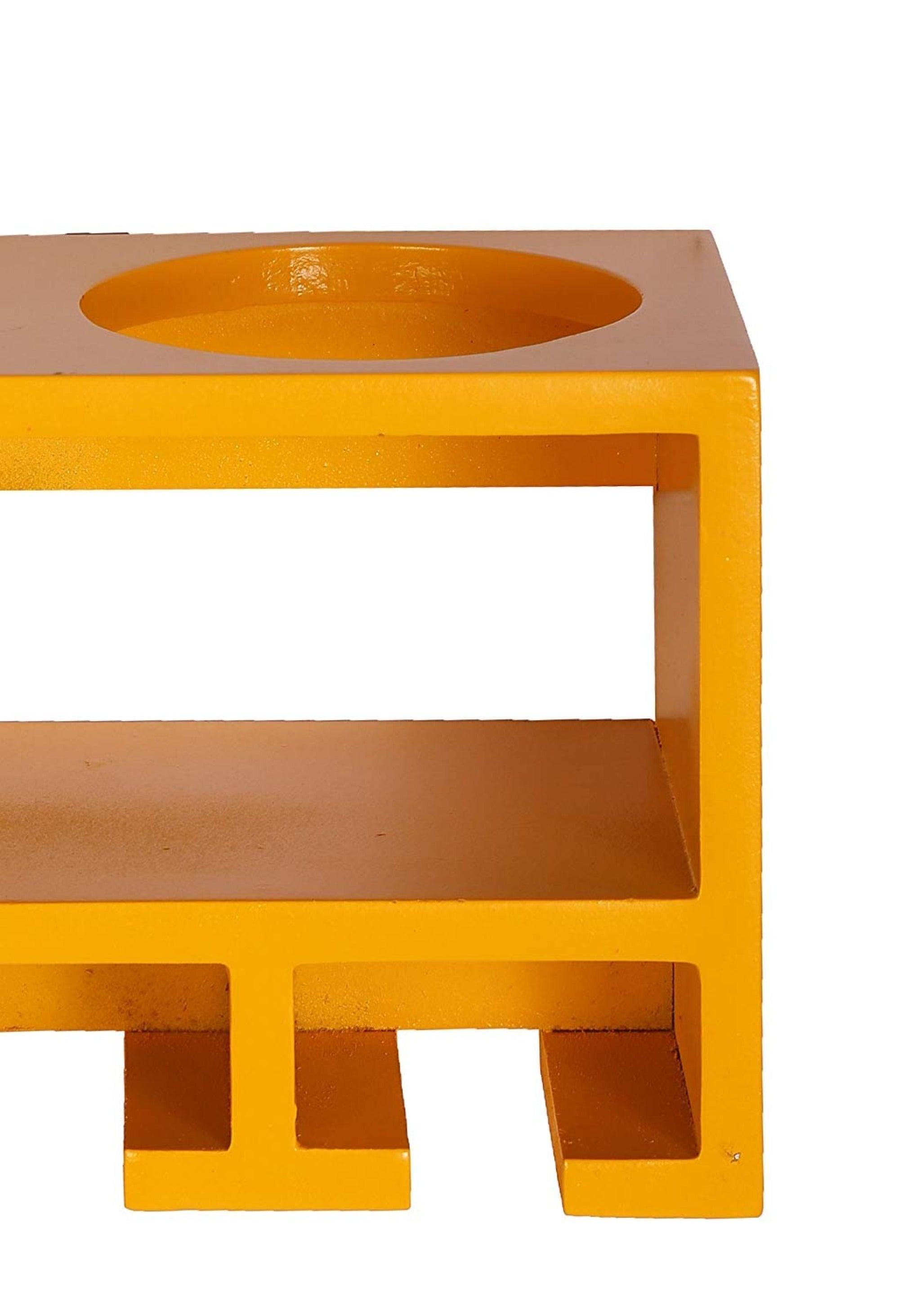 Unique Wooden Bottle Rack, 2 Bottles Holder Wall Shelves - WoodenTwist