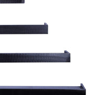 Wooden Rectangular Floating Wall Shelves set of 4 - WoodenTwist