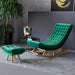 Green Recliner Lounger Rocking Chair in Premium Soft Comfortable Cushion