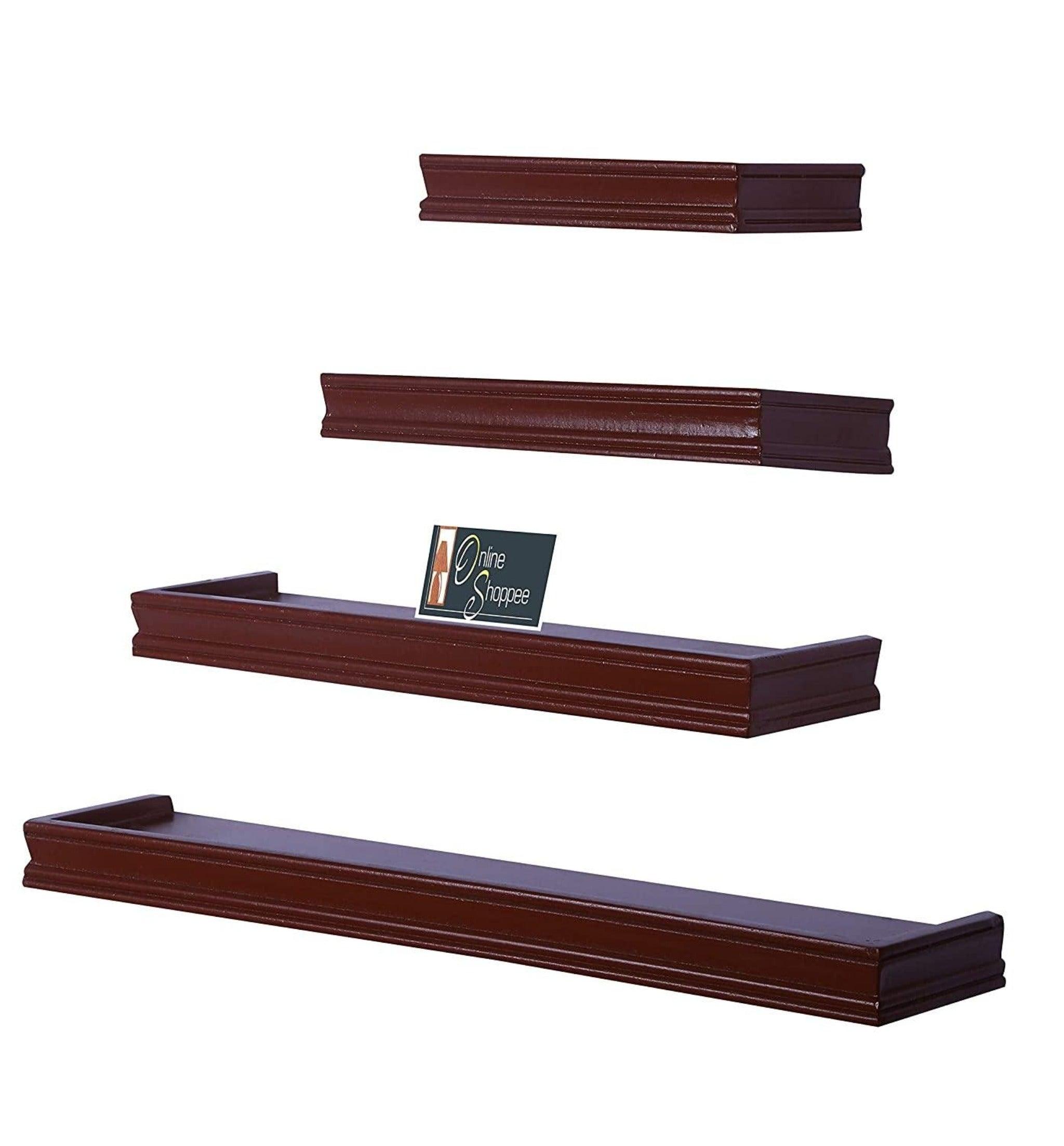 Beautiful Rectangular Wall Shelf - WoodenTwist