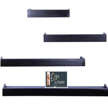 Wooden Rectangular Floating Wall Shelves set of 4 - WoodenTwist