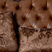 Wooden Hand Carved 2 Seater Sofa Set with 3 Pillows - WoodenTwist