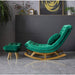 Green Recliner Lounger Rocking Chair in Premium Soft Comfortable Cushion