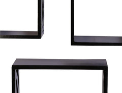 Elegant Floating Wall Shelf ( Set of 3) - WoodenTwist