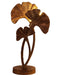 Trinity Golden Leaves lamp - WoodenTwist