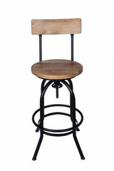 Stylish & Classy Wooden Handmade Bar Stool - WoodenTwist