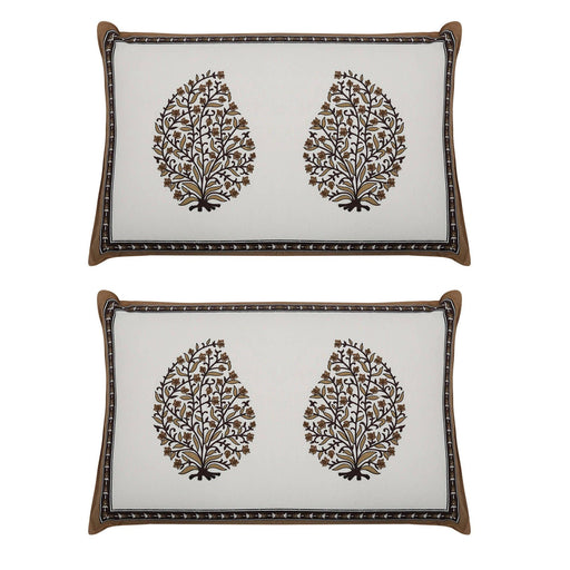 Fabrahome Rajasthani Jaipuri Pretty Cotton Block Print bed sheets - WoodenTwist