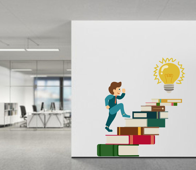 "Steps for Success" Wall Sticker - WoodenTwist