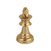 King Chess table Décor Brass Gold Finish Small - WoodenTwist