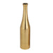 Golden Champagne Bottle Table Vase Large - WoodenTwist