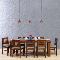 Unique Teak Wood Dining Set ( 6 & 8 Seater ) - WoodenTwist