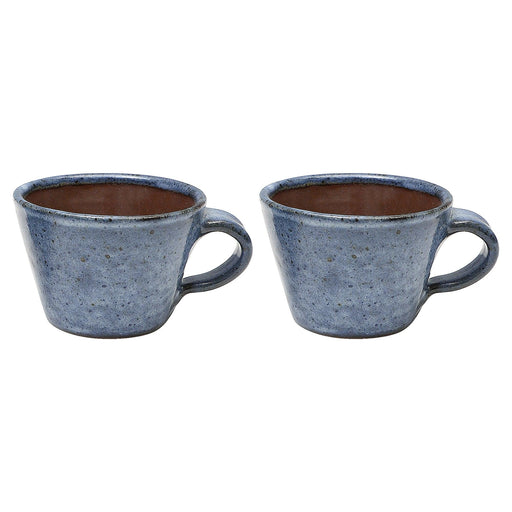 STUDIO POTTERY V SHAPED CUPS (200 ml) - Set of 2 - WoodenTwist