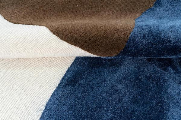 Parity Wool & Viscose Rug Runner for Bedroom/Living Area/Home with Anti Slip Backing - WoodenTwist