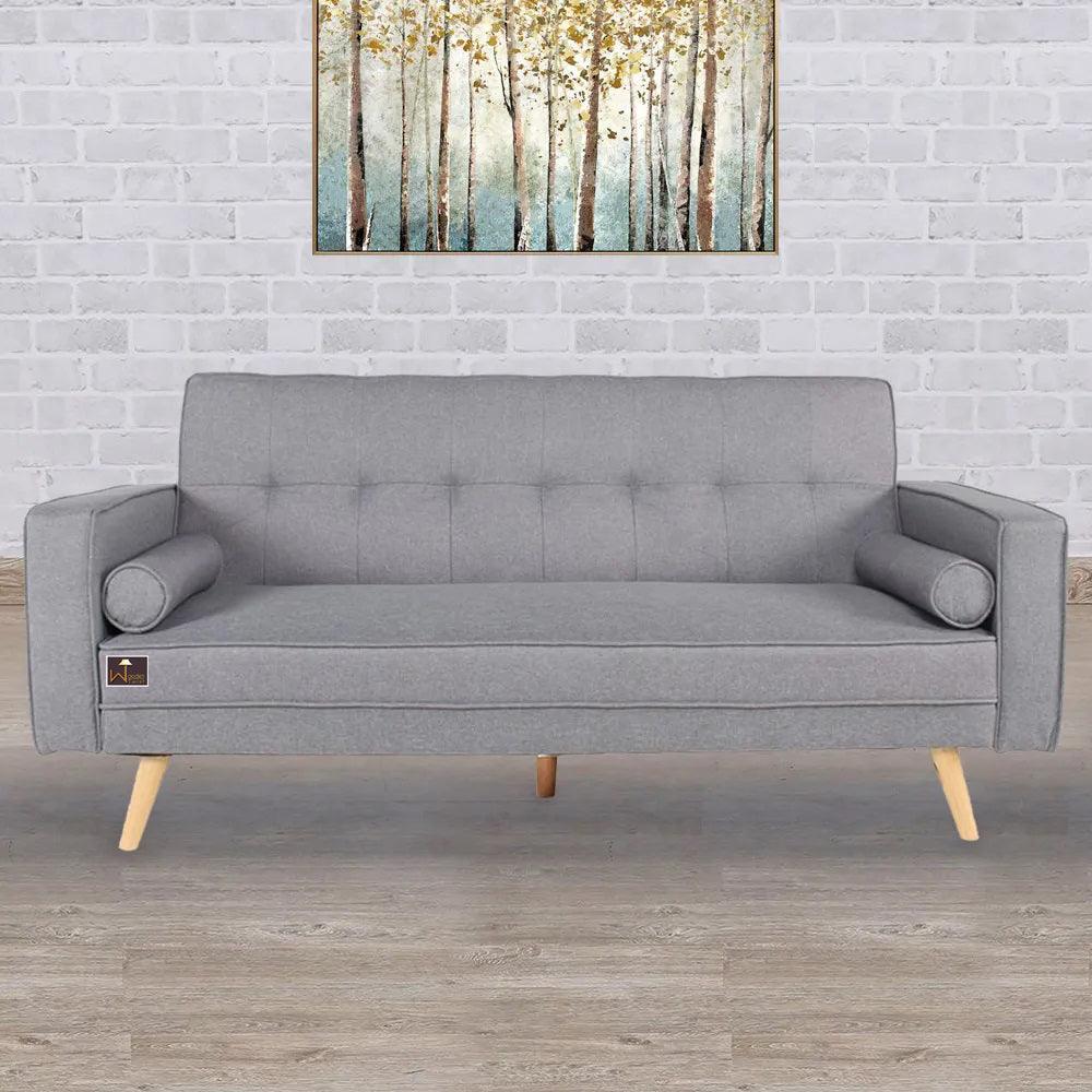 Modern 3 Seater Sofa Cum Bed For Living Room - WoodenTwist