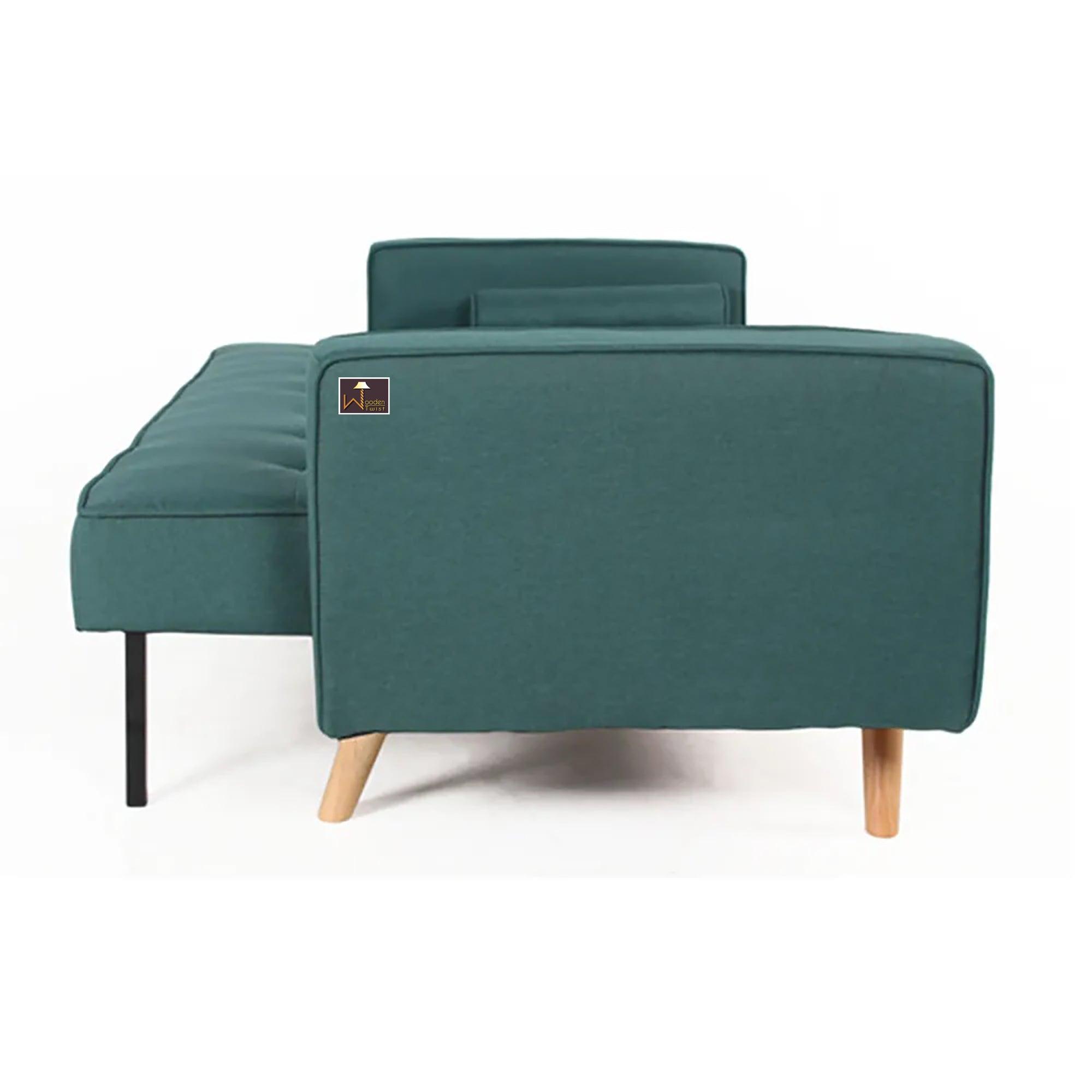 Modern 3 Seater Sofa Cum Bed For Living Room - WoodenTwist