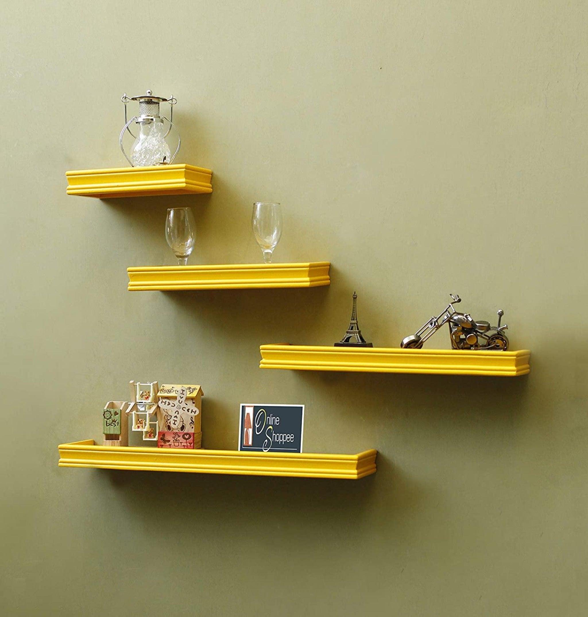 Beautiful Rectangular Wall Shelf - WoodenTwist