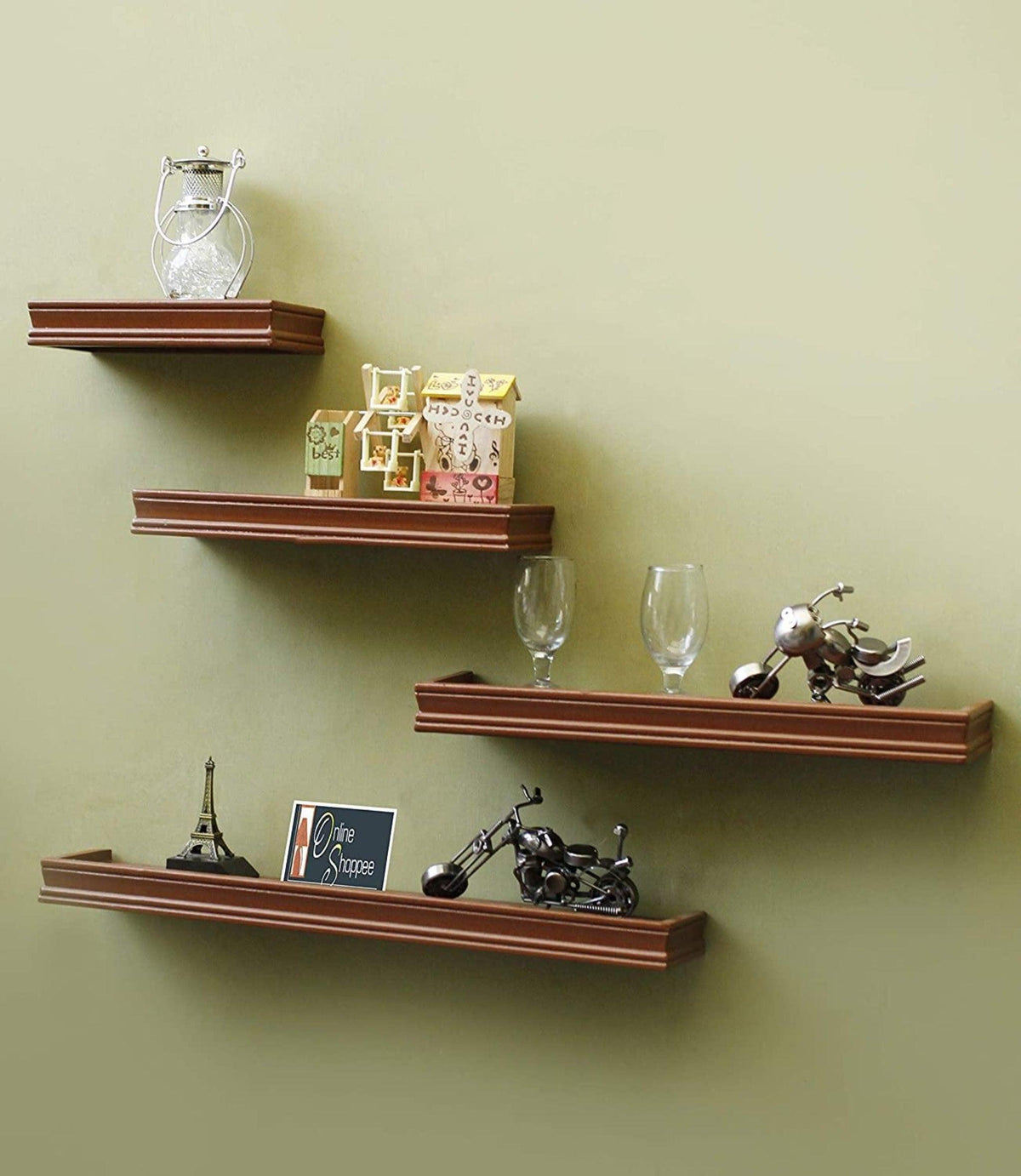 Beautiful Rectangular Wall Shelf - WoodenTwist