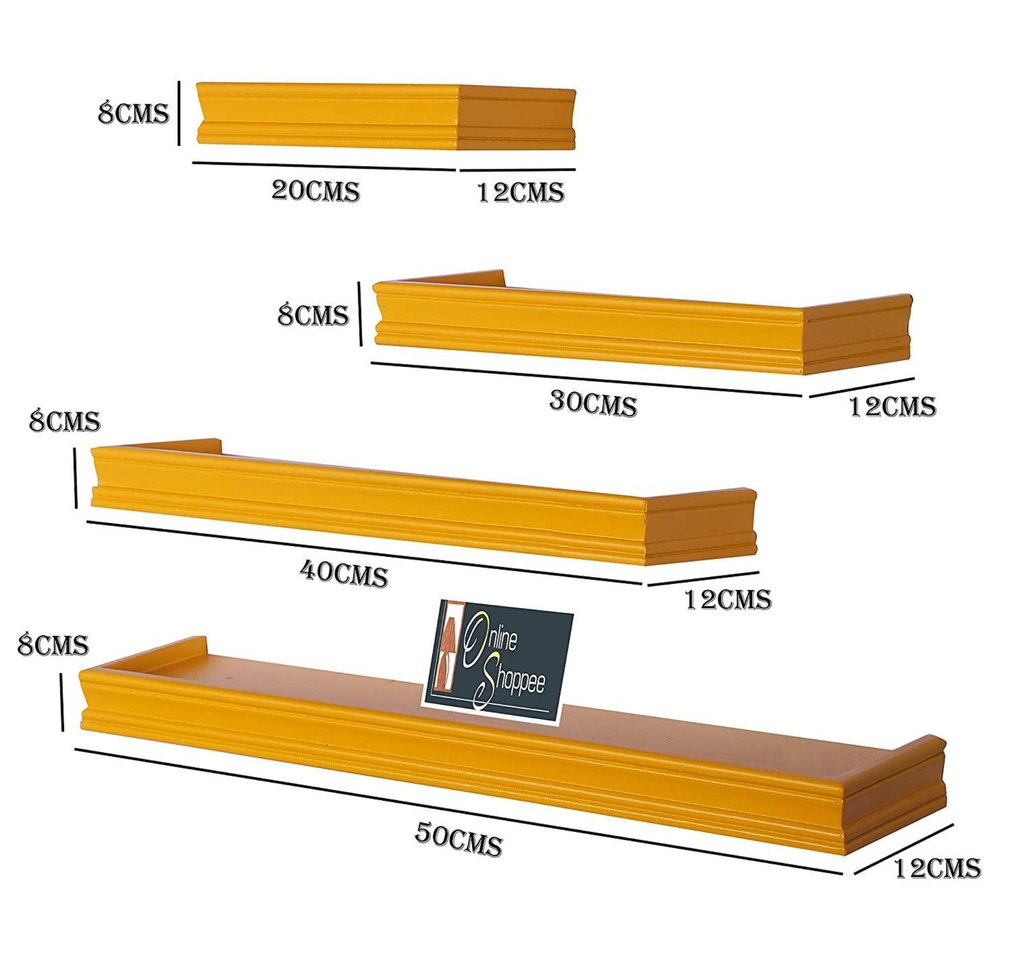 Beautiful Rectangular Wall Shelf - WoodenTwist