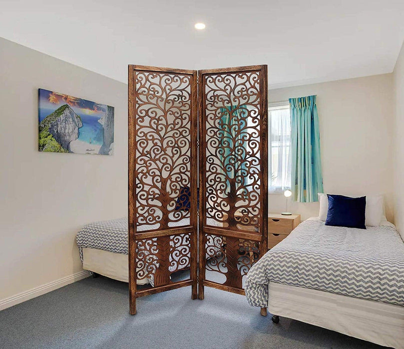 solid wood partition