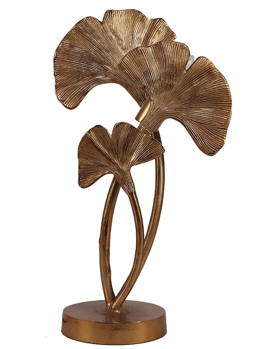 Trinity Golden Leaves lamp - WoodenTwist