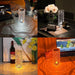 Crystal Lamp Rose Diamond Lamp with Touch Control, 16 Color Changing，Acrylic Romantic Cordless Table Lamps - WoodenTwist