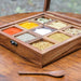 Handcrafted Rosewood Spice Storage Box - WoodenTwist