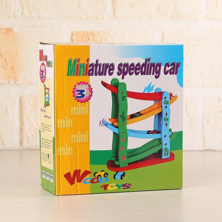 Miniature Speeding Car for Child Educational Toys for Gifts - WoodenTwist