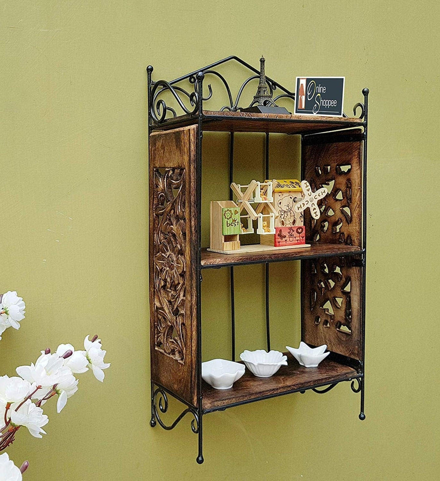 Kitchen storage, study shelf or decor display