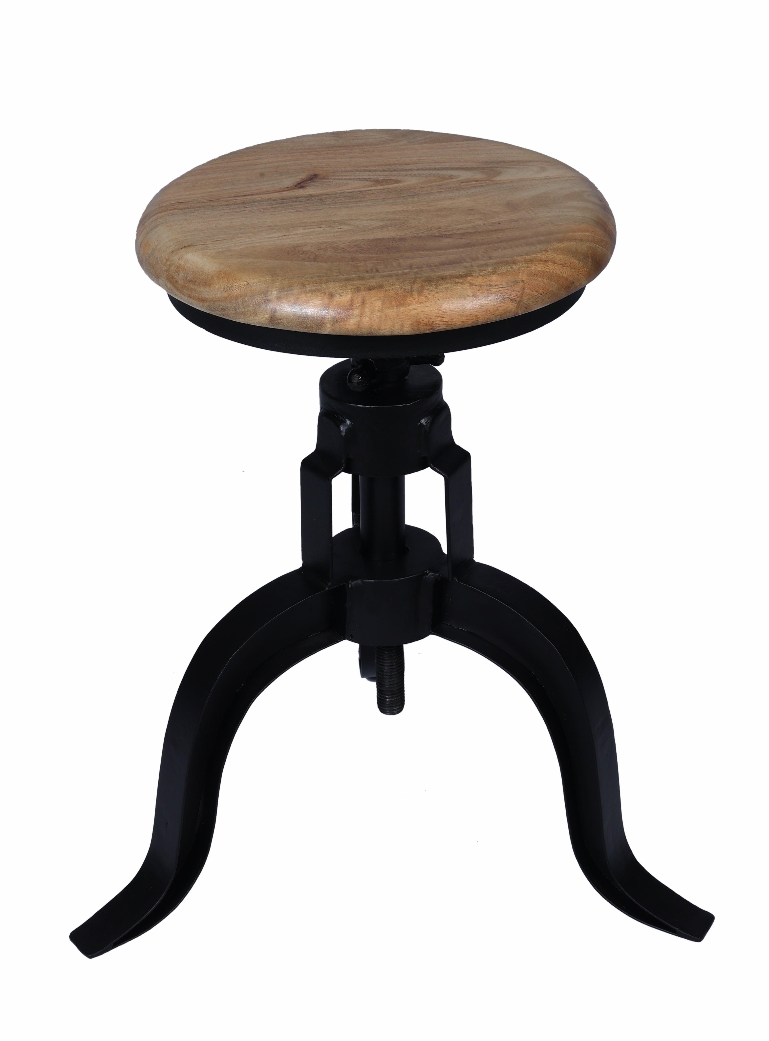 Stylish & Classy Wooden Handmade Bar Stool - WoodenTwist