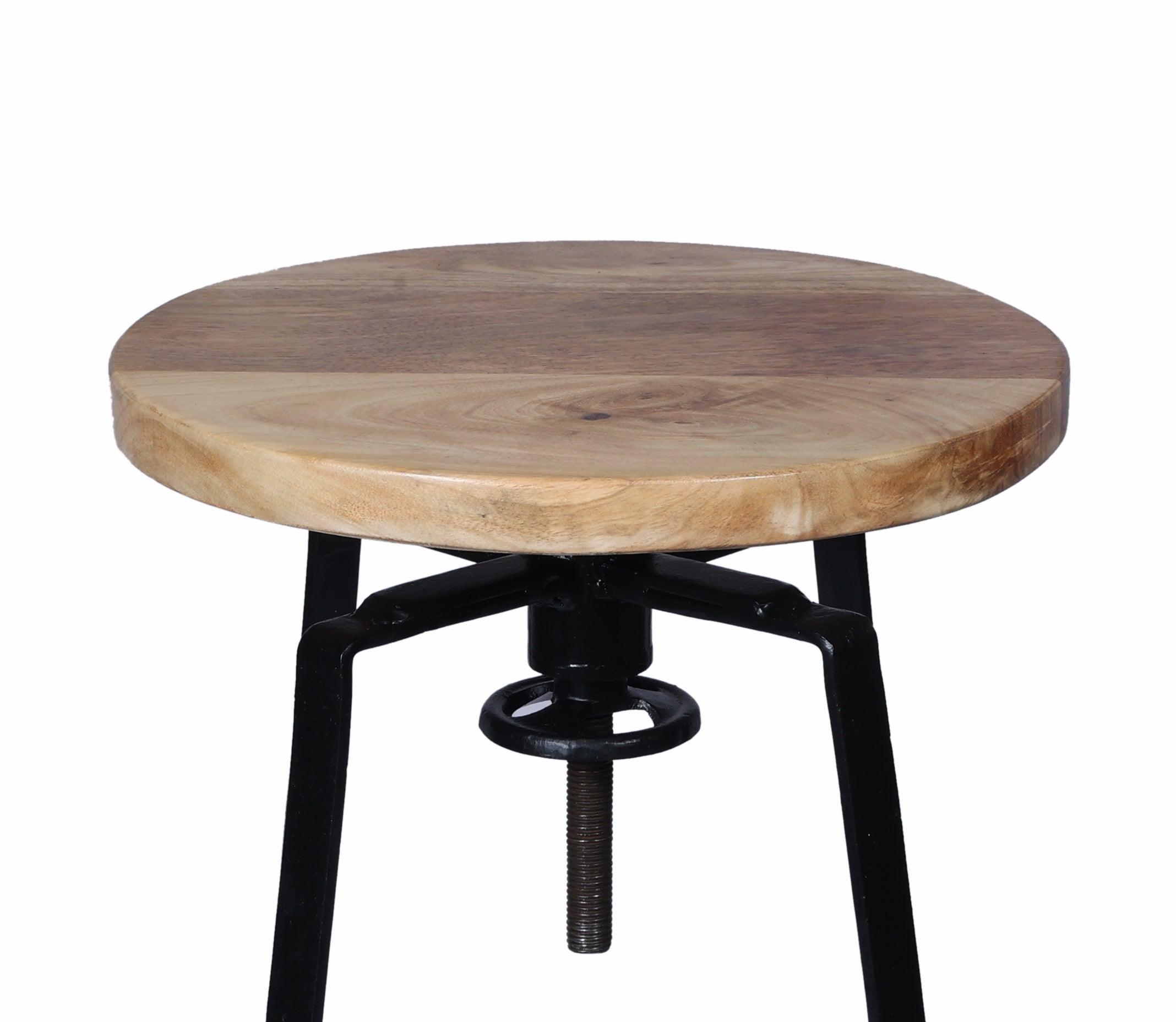 Stylish & Classy Wooden Handmade Bar Stool - WoodenTwist