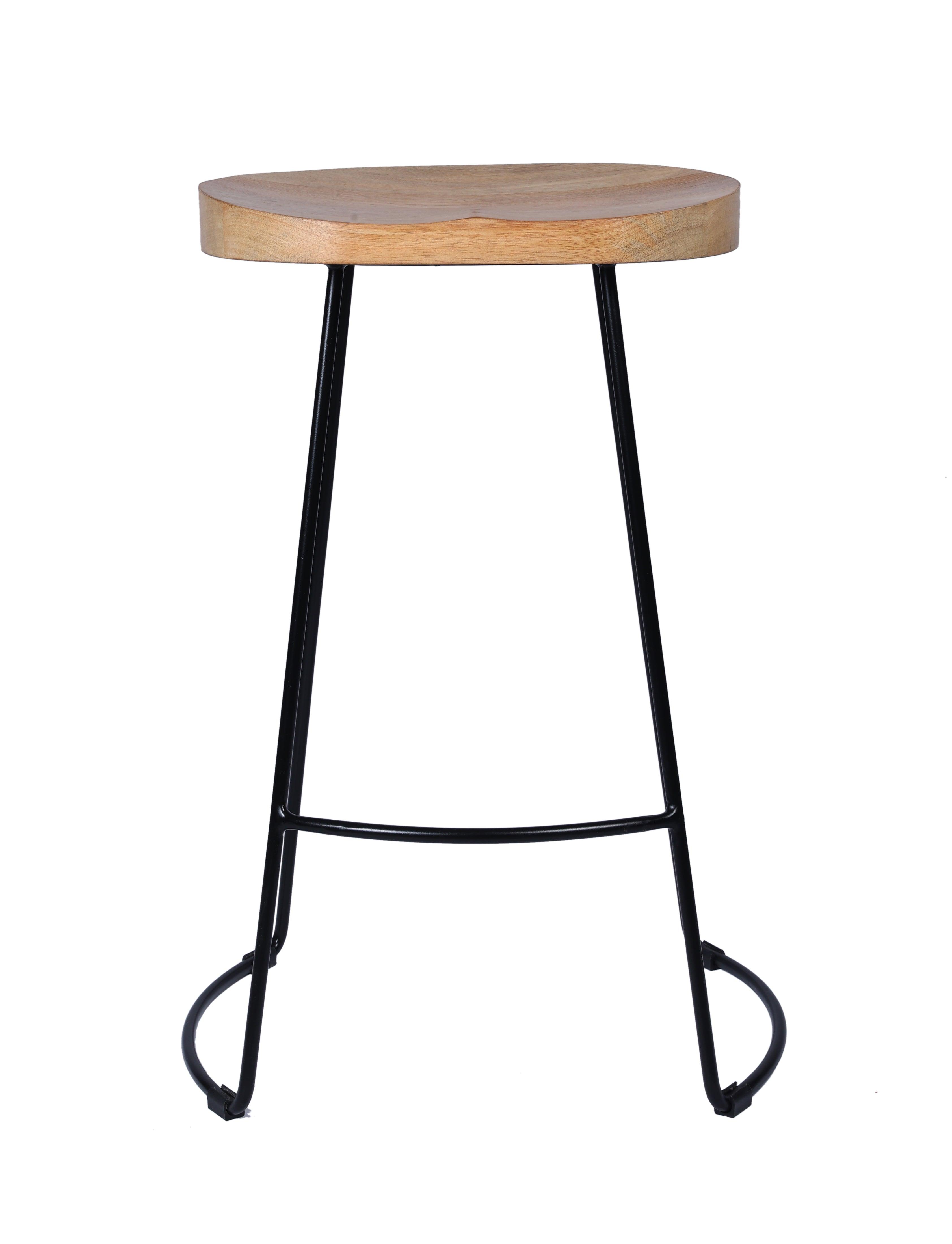 Wooden Handmade Bar Stool - WoodenTwist