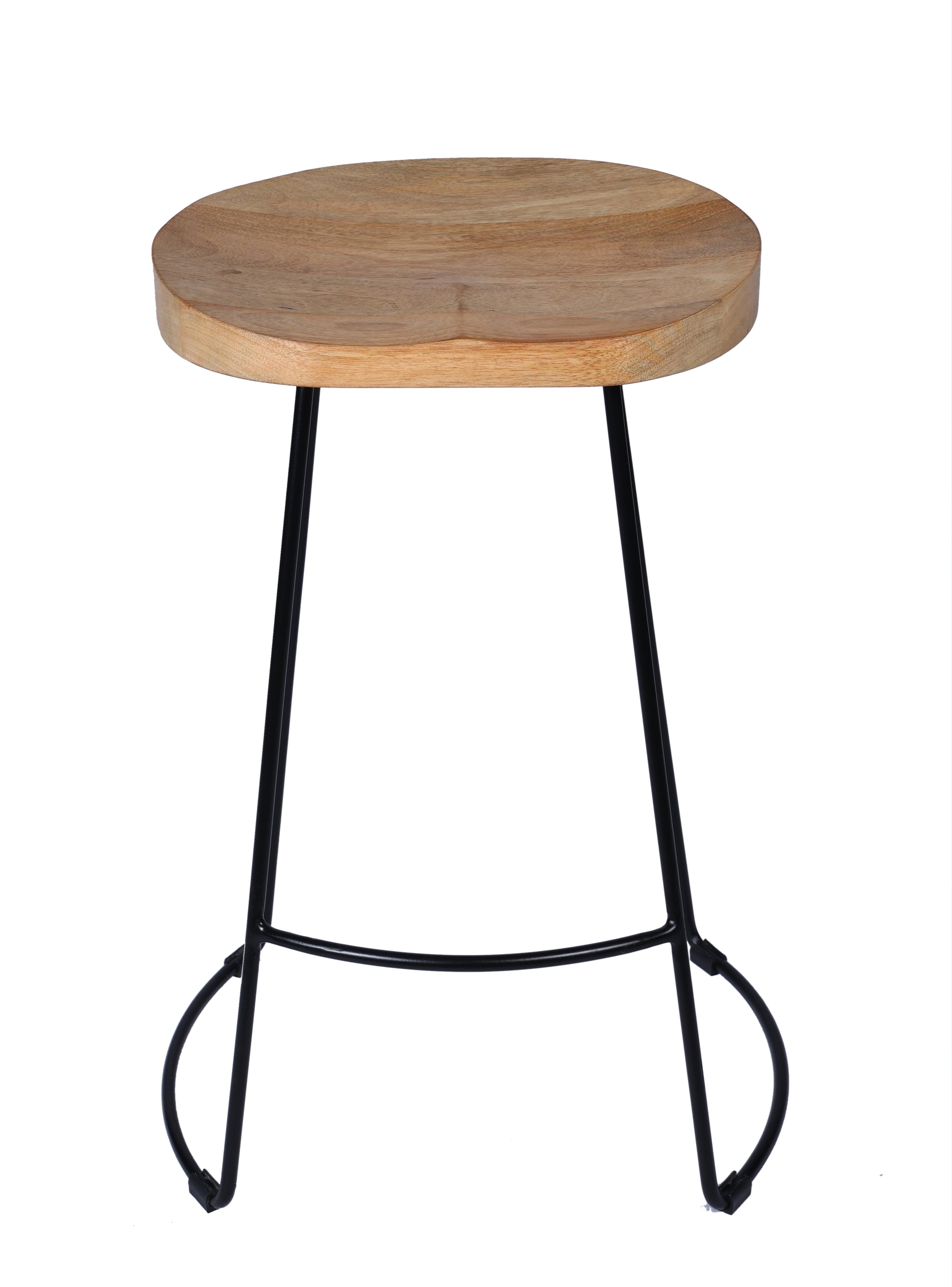 Wooden Handmade Bar Stool - WoodenTwist