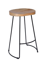 Wooden Handmade Bar Stool - WoodenTwist