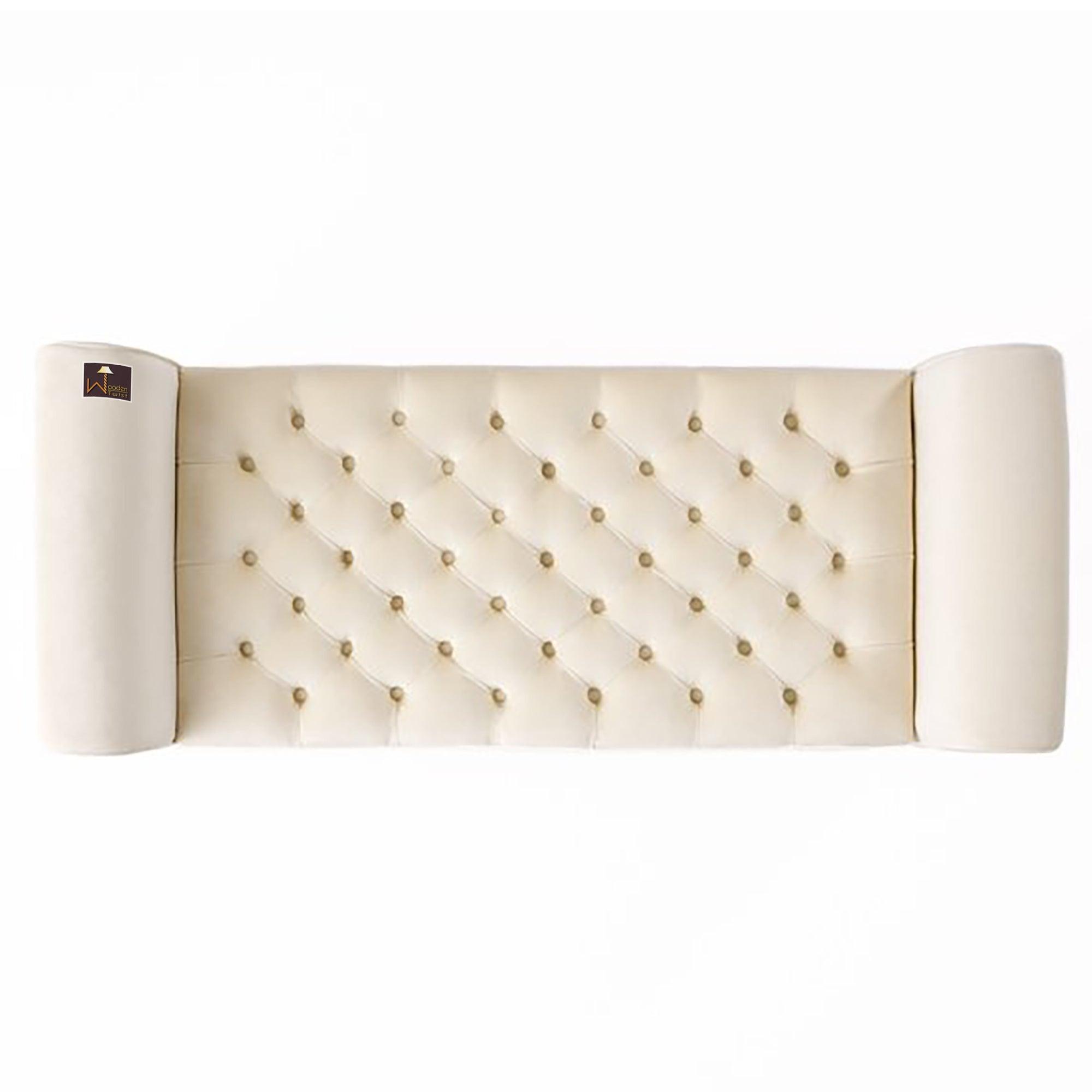 Zamansız Premium Wood Upholstered Flip top Storage Bench - WoodenTwist